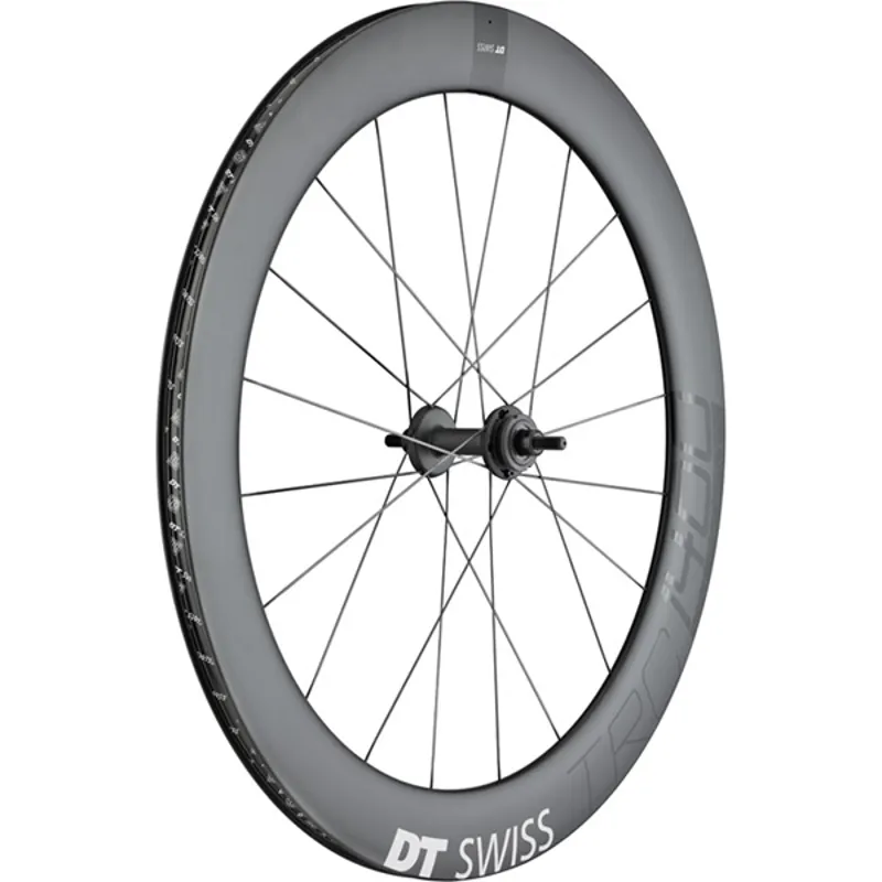 DT Swiss TRC 1400 DICUT track wheel full carbon tubular 65 mm rear