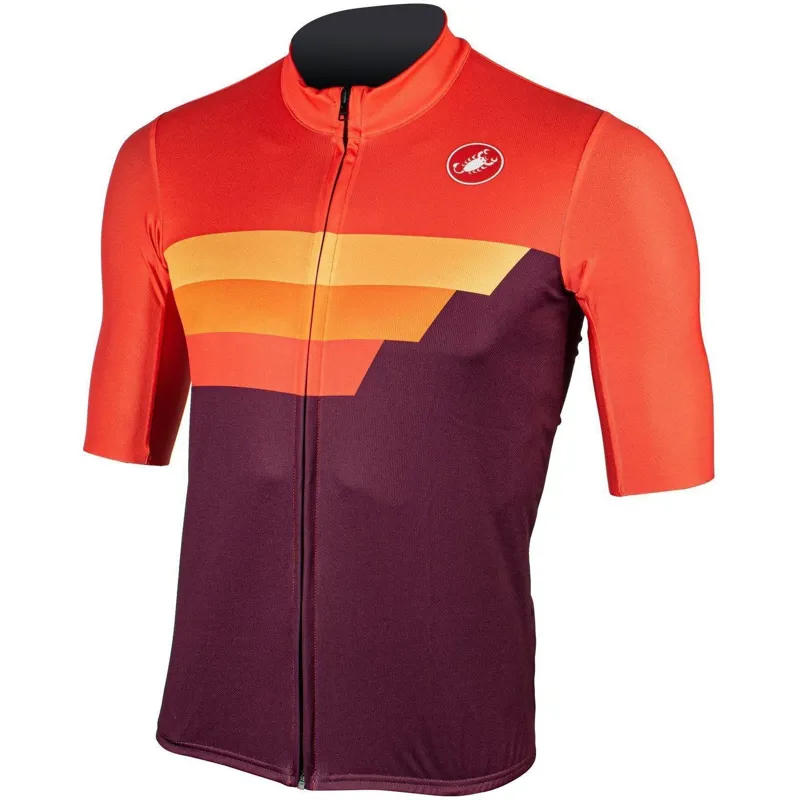 Castelli Ristretto Squadra Jersey FZ Red Version