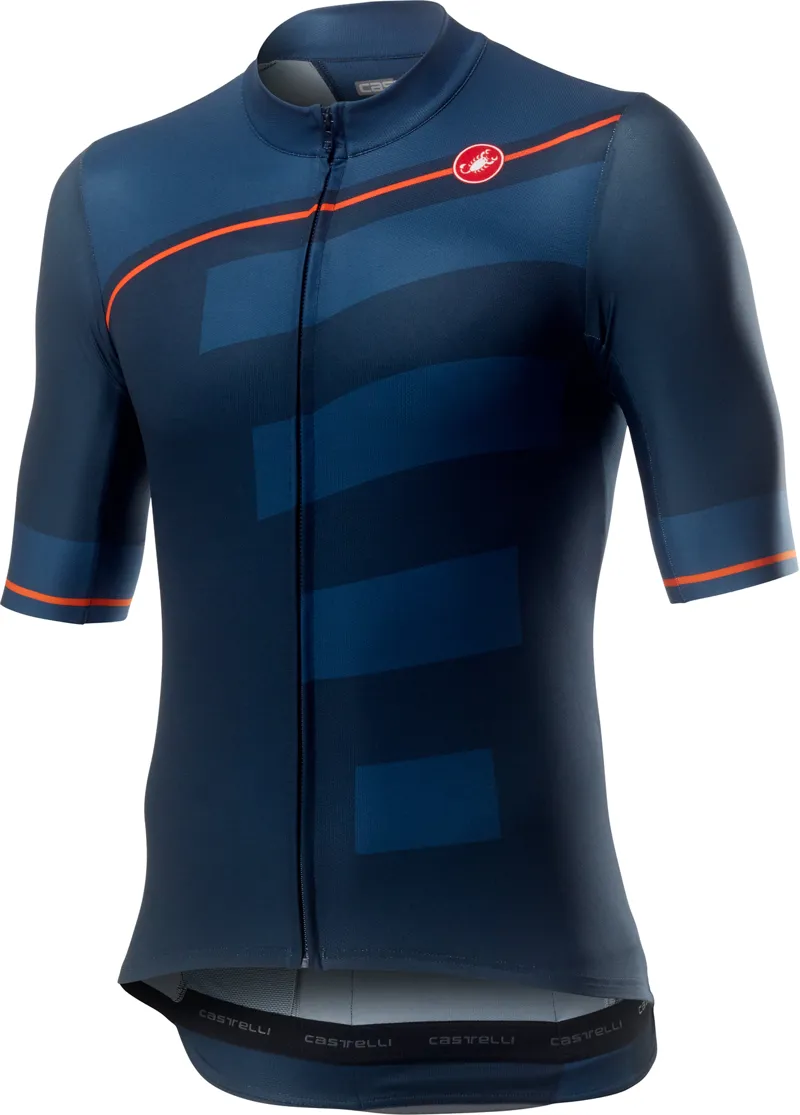 Castelli Trofeo Jersey Infinity Blue