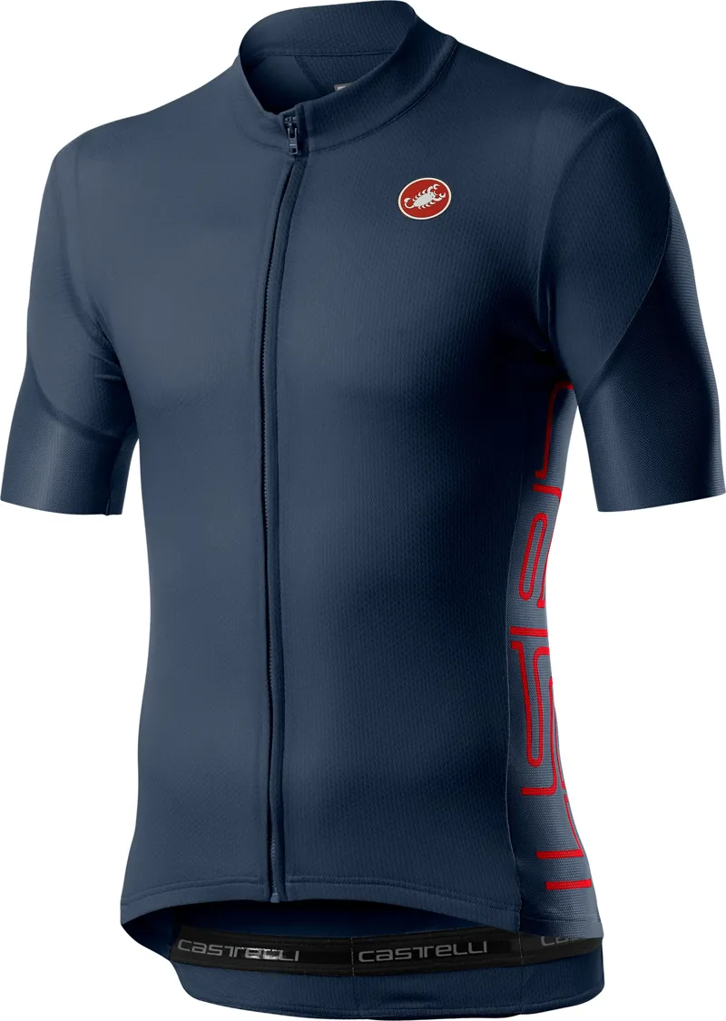 Castelli Entrata V Jersey Infinity Blue