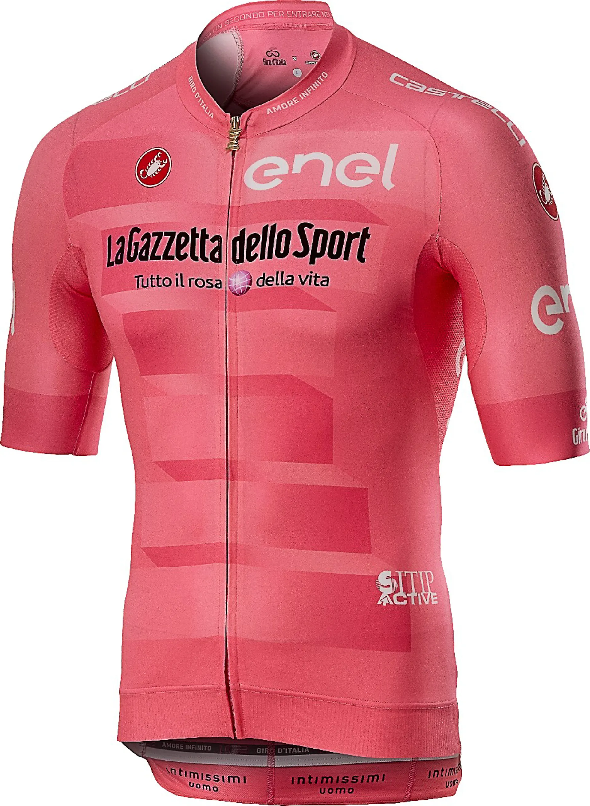 Castelli Giro 102 Race Jersey Rosa Giro