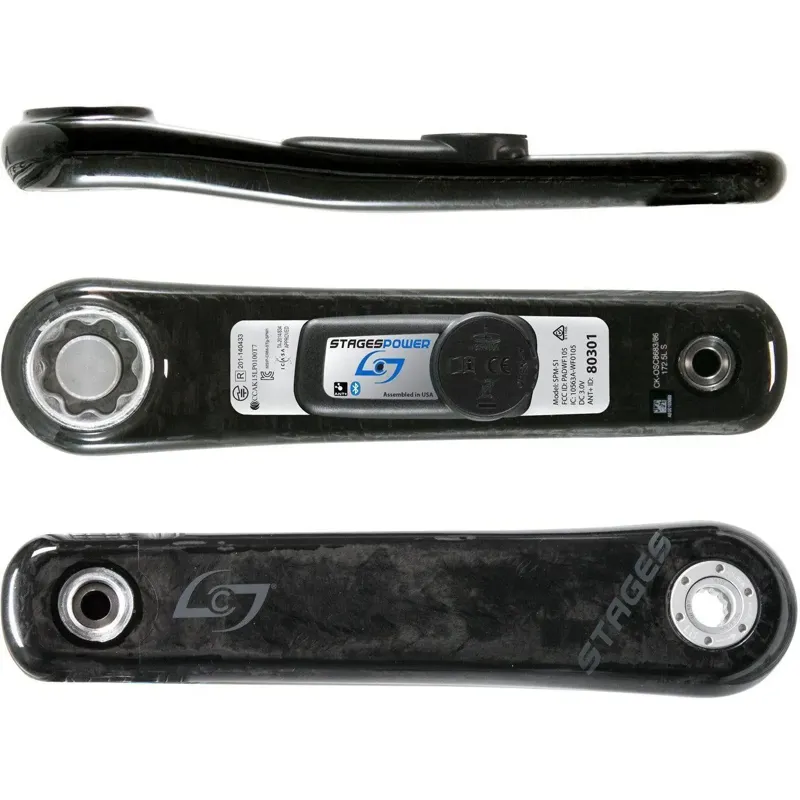 Stages Power G3 L Carbon BB30 Grey