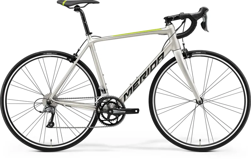 2021 Merida Scultura 100 Road Bike in Silver