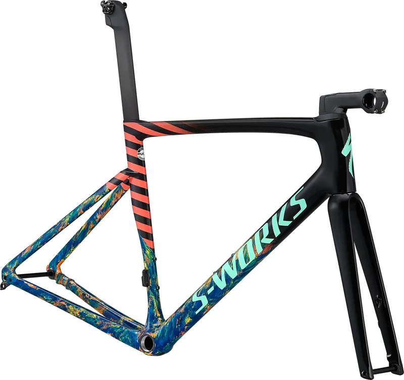 2021 Specialized S-Works Tarmac SL7 Carbon Road Bike Frameset in Blue
