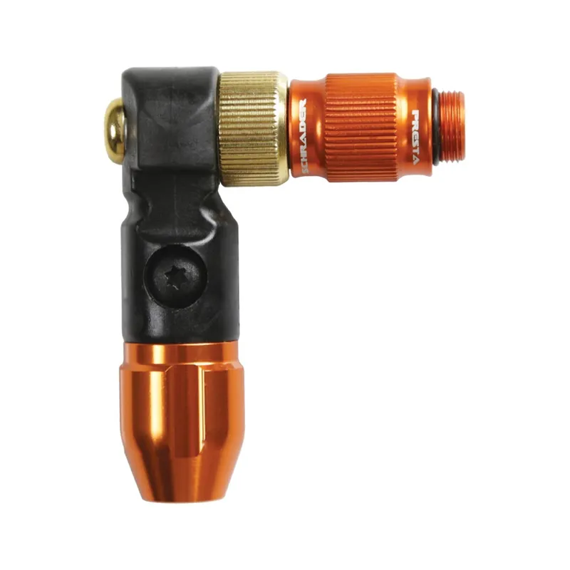 Lezyne ABS-1 Pro HV Chuck in Orange
