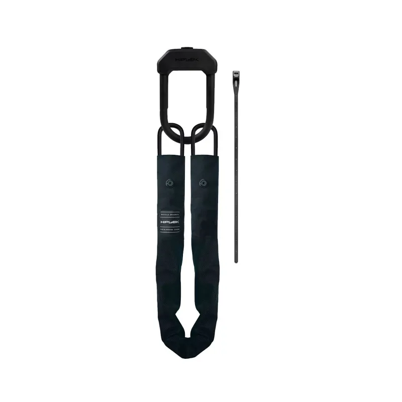 Hiplok E Dx Chain  U Lock Combo 10mm 110cm BLACK 10mm110cm