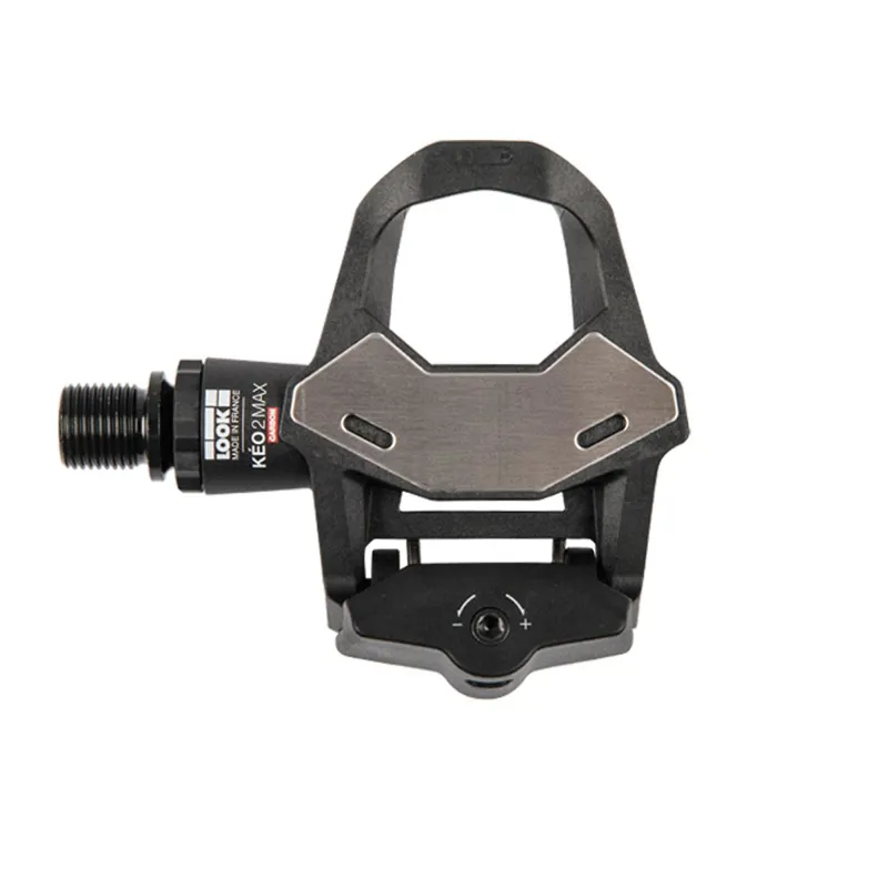 Look Keo 2 Max Carbon Pedals With Keo Grip Cleat: BLACK size