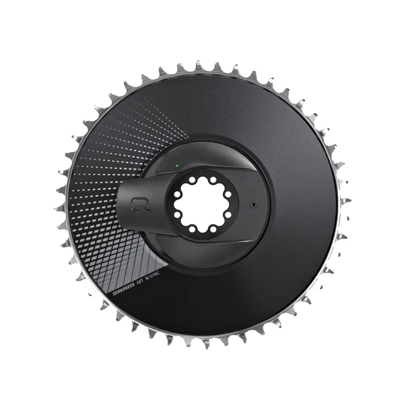Quarq Powermeter Kit Dm Red Axs d1 Aero (powermeter Including Chainring): BLACK -1