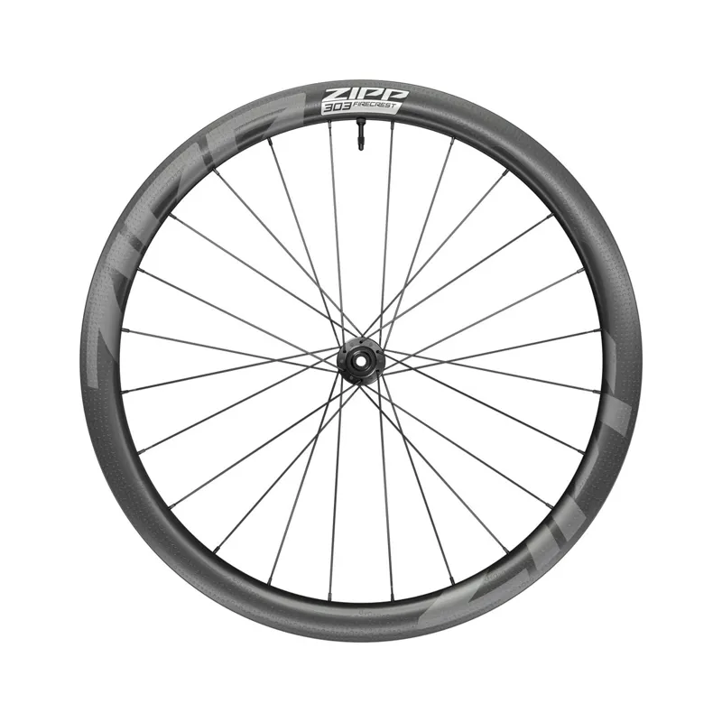 Zipp 303 Firecrest Carbon Tubeless Disc Brake Center Locking 650b Front 24spokes 12x100mm Standard Graphic A1: size