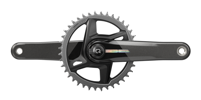 SRAM Force D2 1x AXS 40-tooth DM Wide Power Meter Crankset in Black