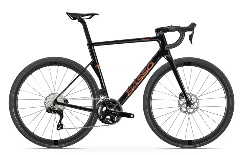Basso Bikes Venta R 105 12x Microtech Magma Bike in Black-1