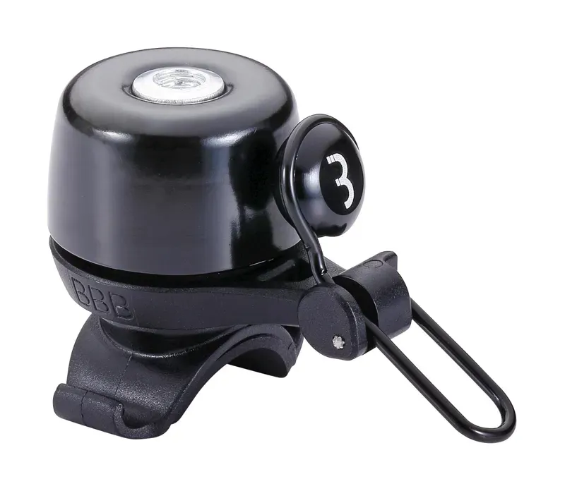 BBB Noisy Brass Bike Bell in Black