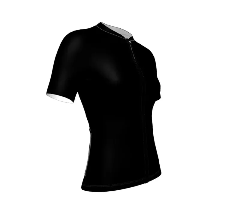 BCF Women's Gravel Jersey in Black-3
