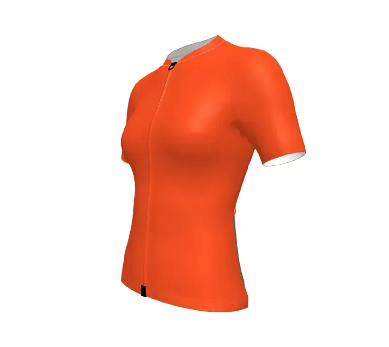 BCF Women's Gravel Jersey in Orange-2