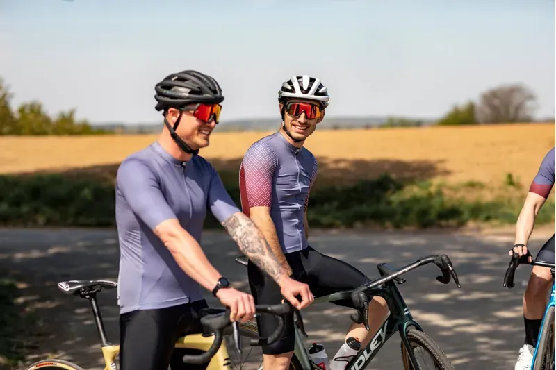 BCF Gravel Jersey in Deep Slate Blue-4