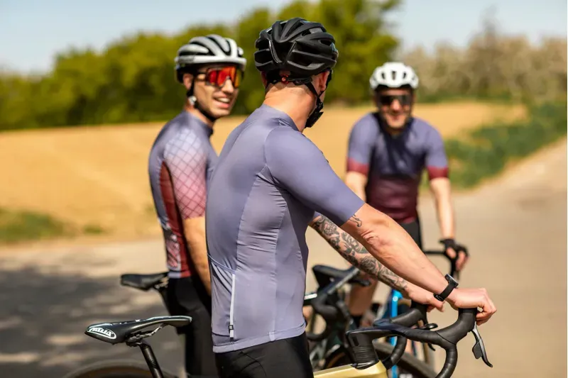 BCF Gravel Jersey in Deep Slate Blue-5