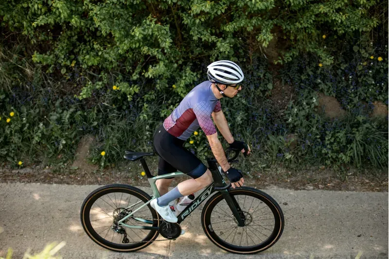 BCF Gravel Jersey in Deep Slate Blue/Bourgogne-7