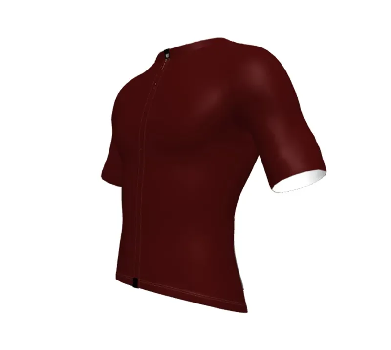 BCF Gravel Jersey in Bourgogne-1