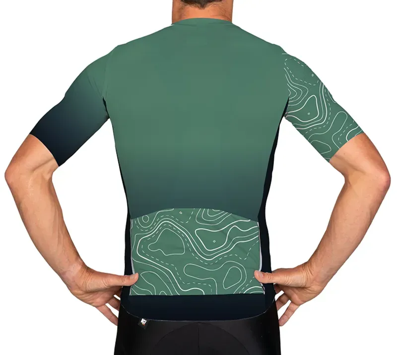 BCF Gravel Jersey in Forest/Black-2