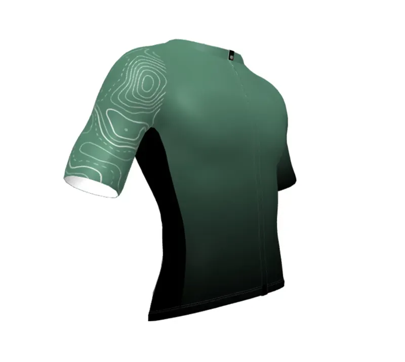 BCF Gravel Jersey in Forest/Black-3