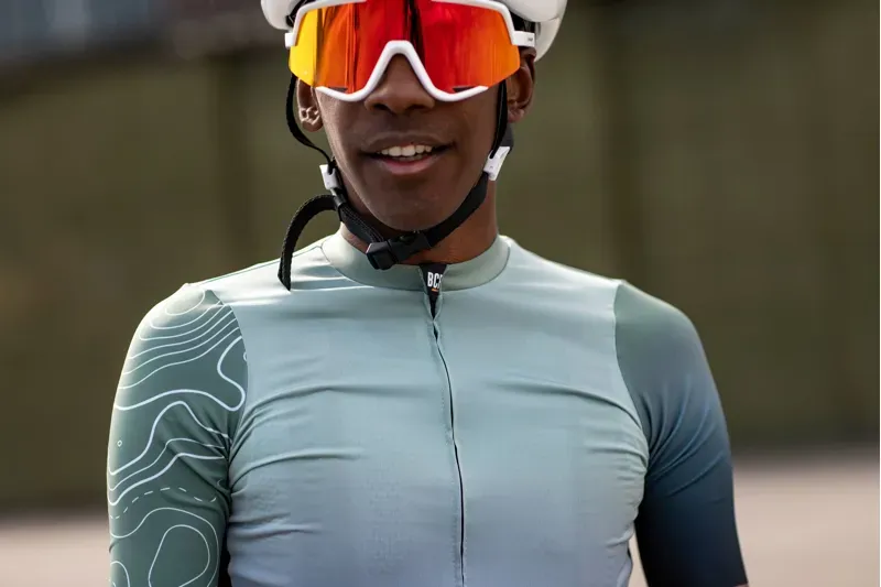 BCF Gravel Jersey in Forest/Black-4