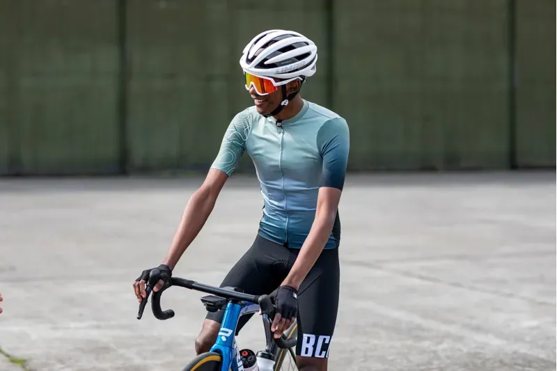 BCF Gravel Jersey in Forest/Black-6