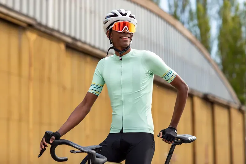 BCF Gravel Jersey in Honeydew/Forest-4