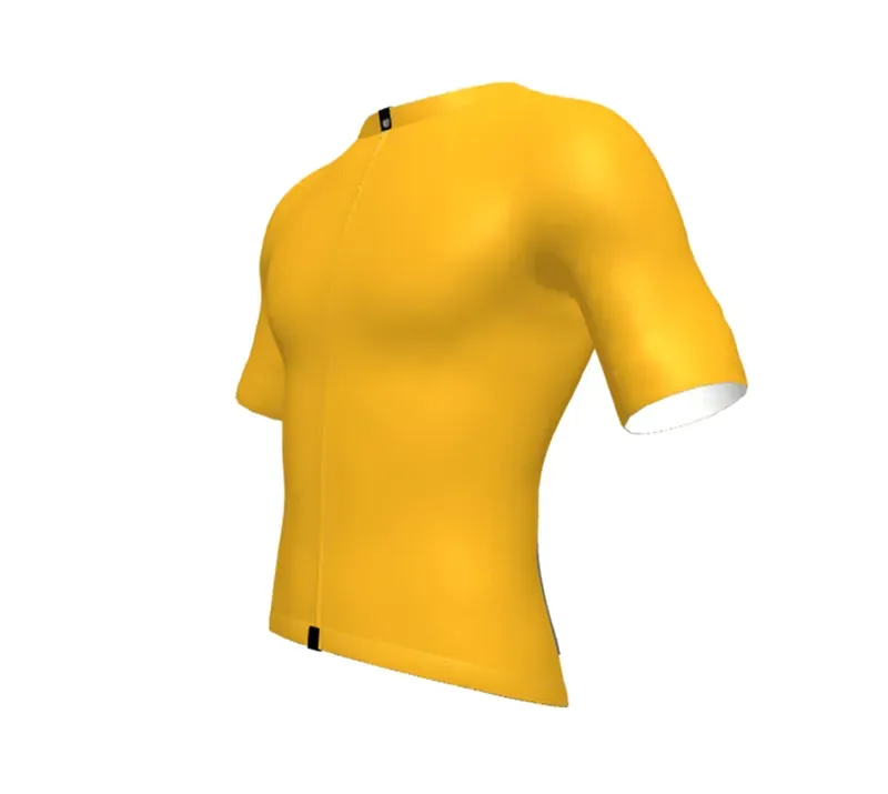 BCF Gravel Jersey in Mustard-1