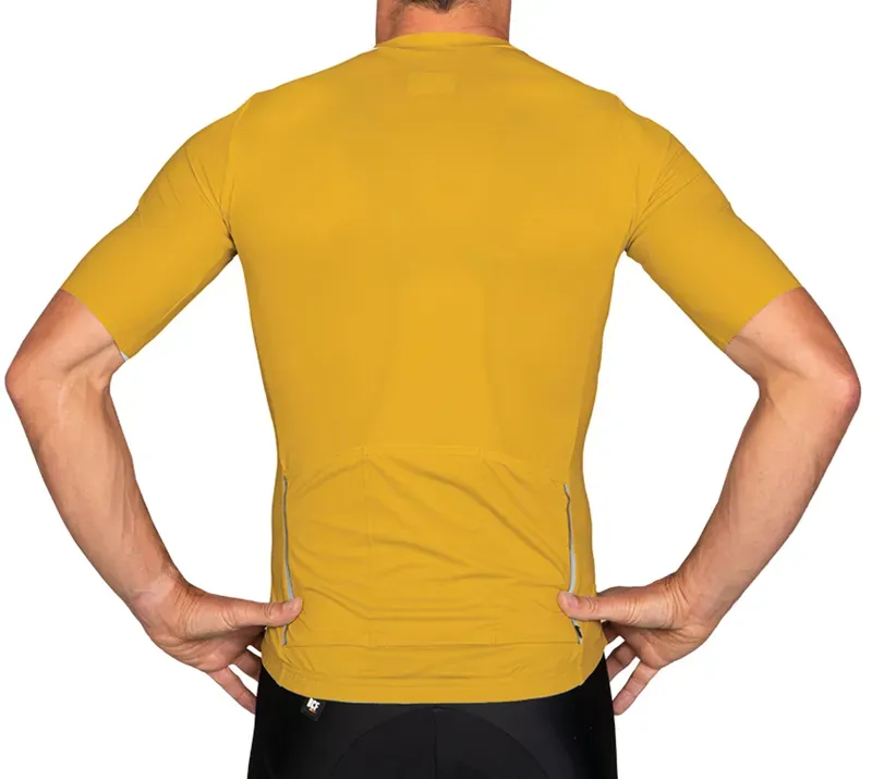 BCF Gravel Jersey in Mustard-2