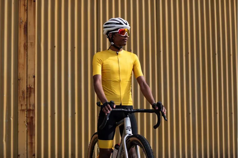 BCF Gravel Jersey in Mustard-4