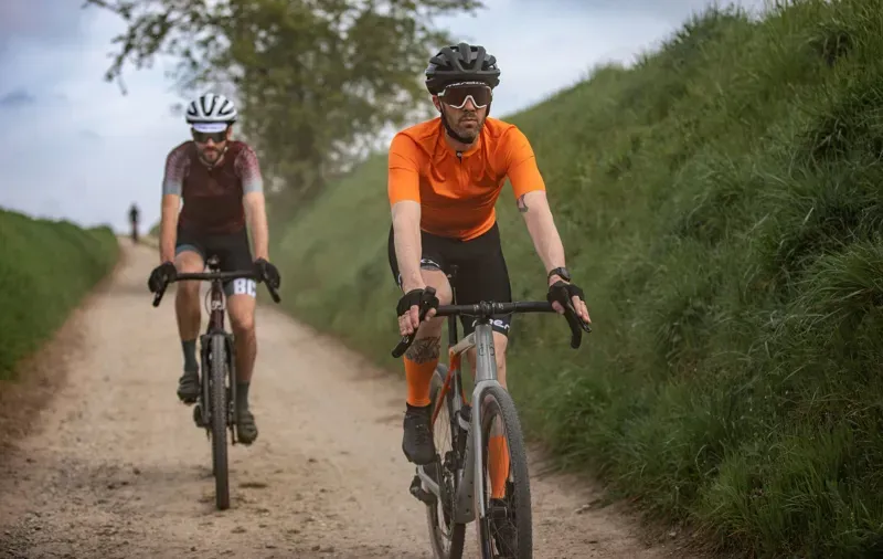 BCF Gravel Jersey in Orange-5