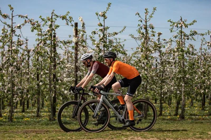BCF Gravel Jersey in Orange-7