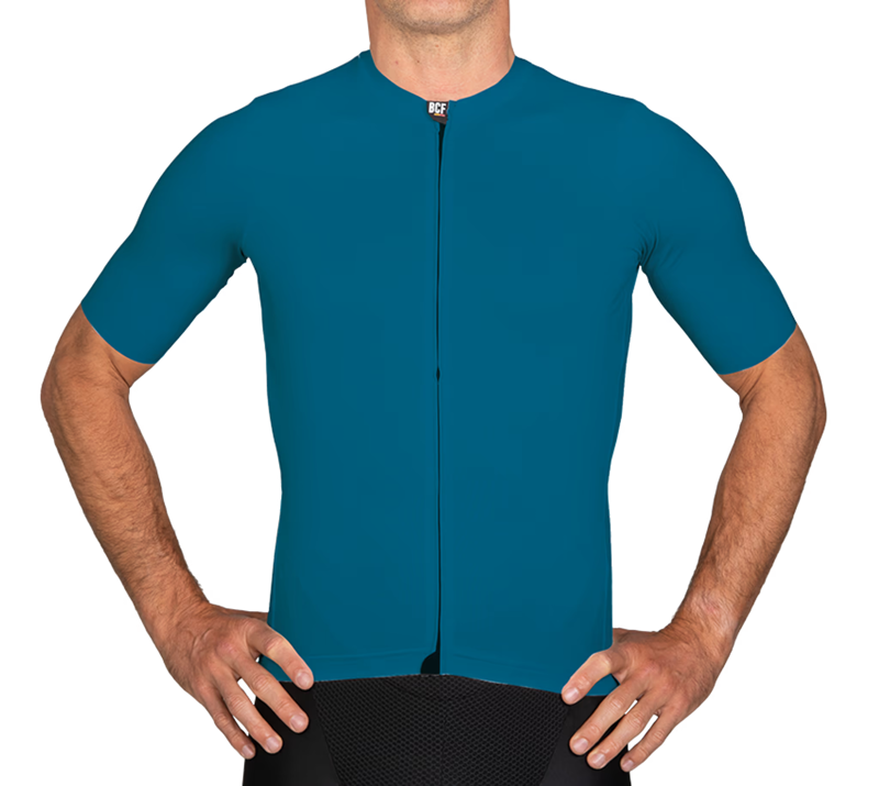 BCF Gravel Jersey in Steel Blue