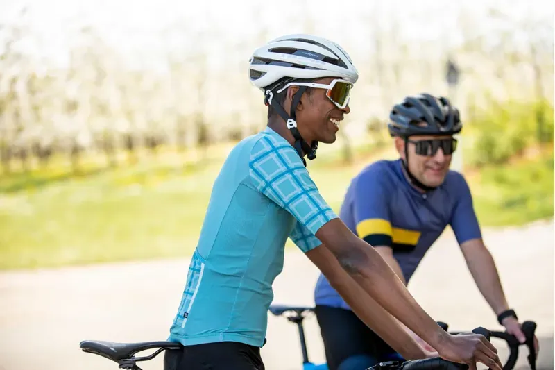 BCF Gravel Jersey in Teal/Steel Blue-5