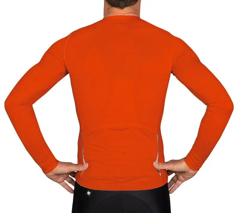 BCF Gravel XS Long Sleeve Jersey in Orange-2