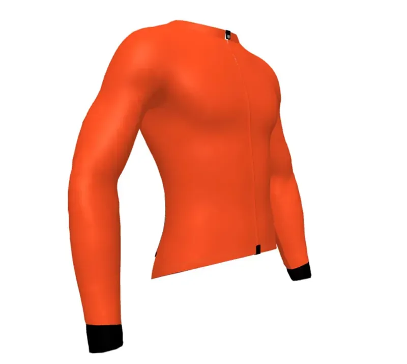BCF Gravel XS Long Sleeve Jersey in Orange-3