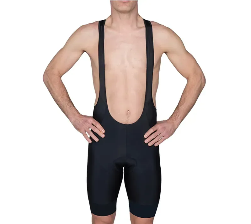 BCF Performance Long Cut XS Bib Short in Black
