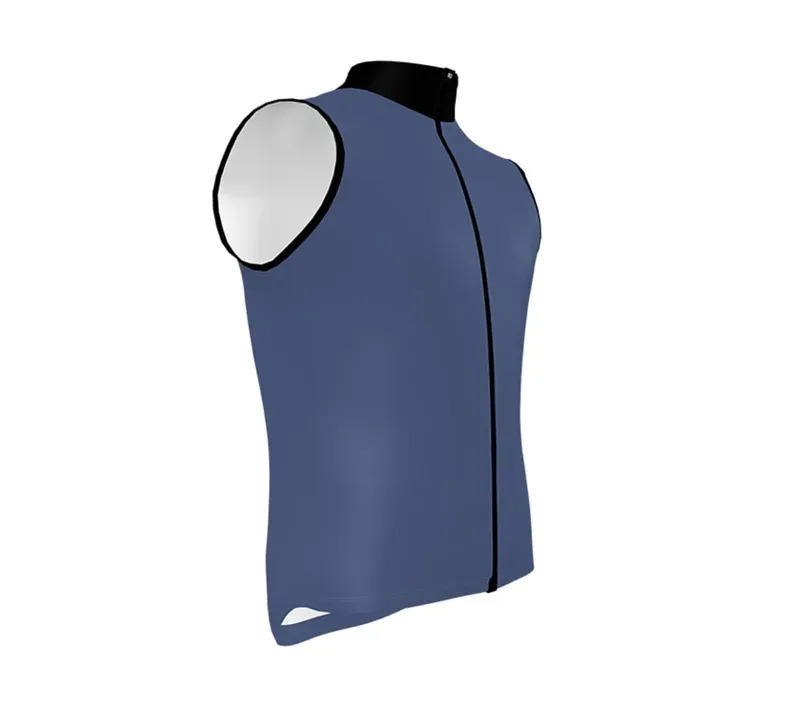 BCF Performance Uniseks Gilet in Deep Slate Blue-3