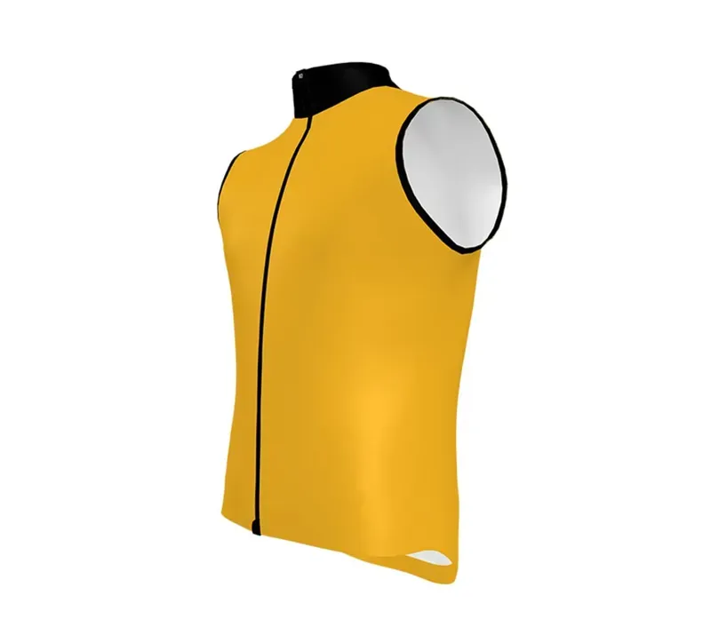 BCF Performance Uniseks Gilet in Mustard-1