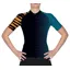 BCF Women's Performance Jersey in Black/Steel blue