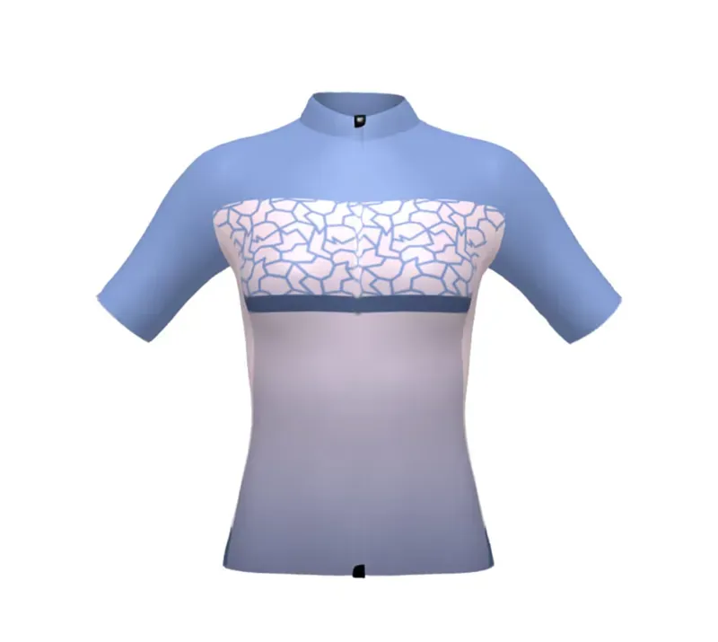 BCF Women's Performance Jersey in Lavender/Salmon Roze