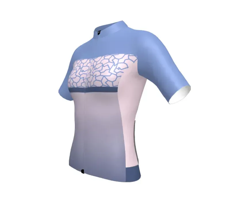 BCF Women's Performance Jersey in Lavender/Salmon Roze-1