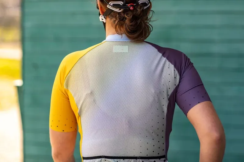 BCF Women's Performance Jersey in Soft Blue/Deep Slate Blue-8