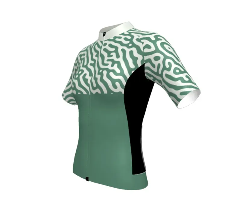 BCF Women's Performance Jersey in Forest/Honeydew-1