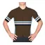 BCF Performance Jersey in Dark Brown/Silver