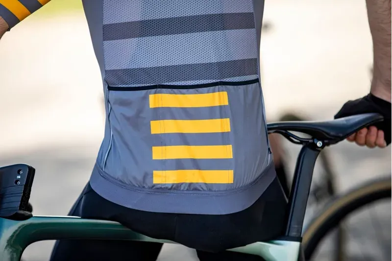 BCF Performance Jersey in Grey/Mustard-7
