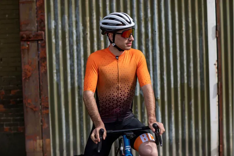 BCF Performance Jersey in Orange/Black-4