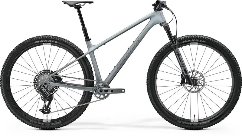 Merida Big Nine TR 8000 Mountain Bike in Transparent Blue/Silver