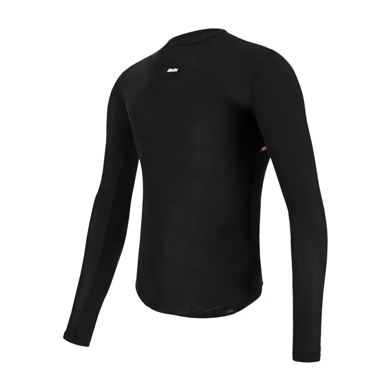 Santini Dry Thermal Balance Long Sleeve Base Layer in Black