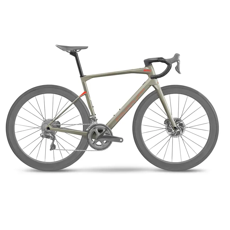 2022 BMC Roadmachine 01 Module Carbon Road Frameset in Grey